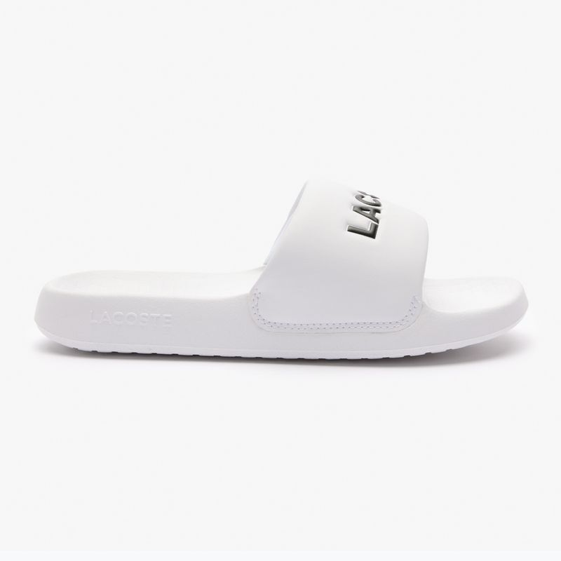 Infradito Lacoste donna 47CFA0032 bianco/nero 9