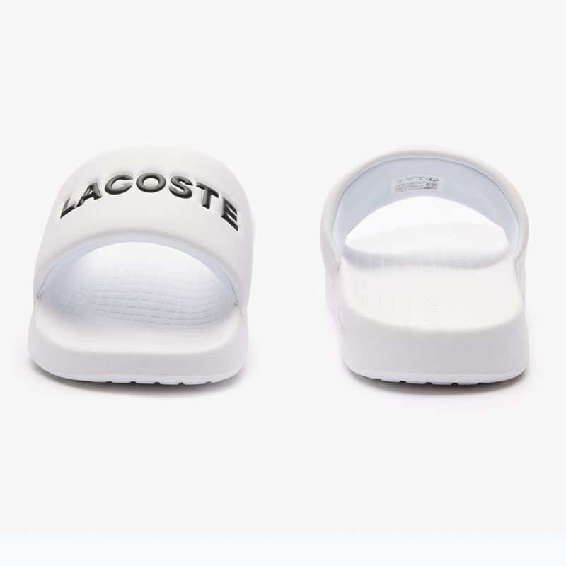 Infradito Lacoste donna 47CFA0032 bianco/nero 10