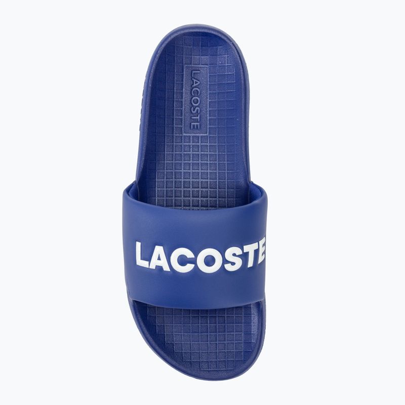 Infradito Lacoste uomo 47CMA0025 blu/blu 5