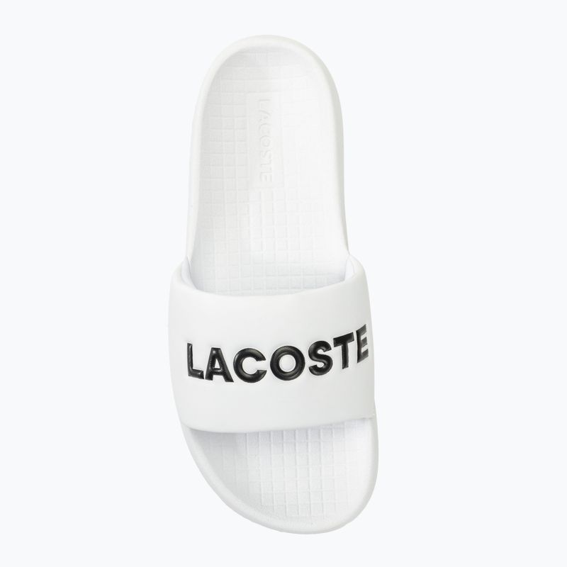 Infradito Lacoste uomo 47CMA0025 bianco/nero 5