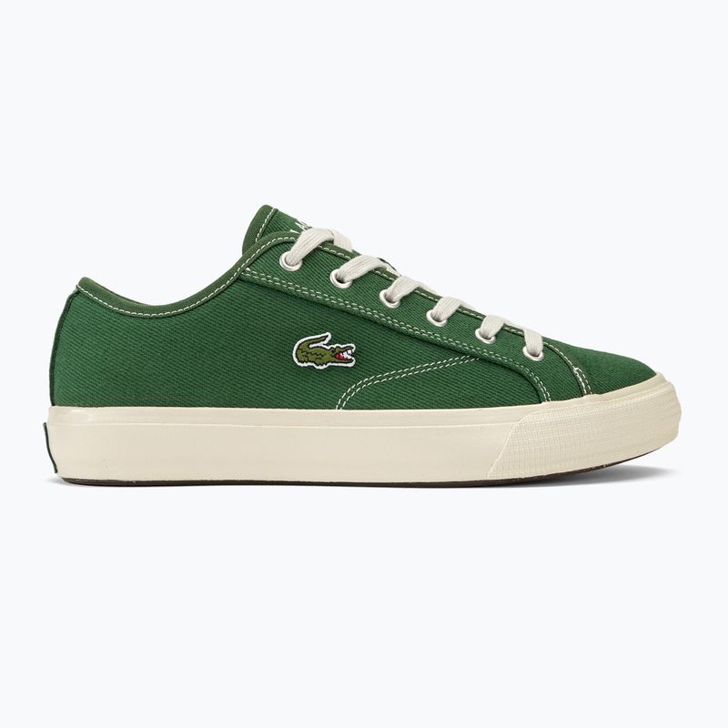 Scarpe Lacoste uomo 47CMA0005 verde/bianco sporco 2