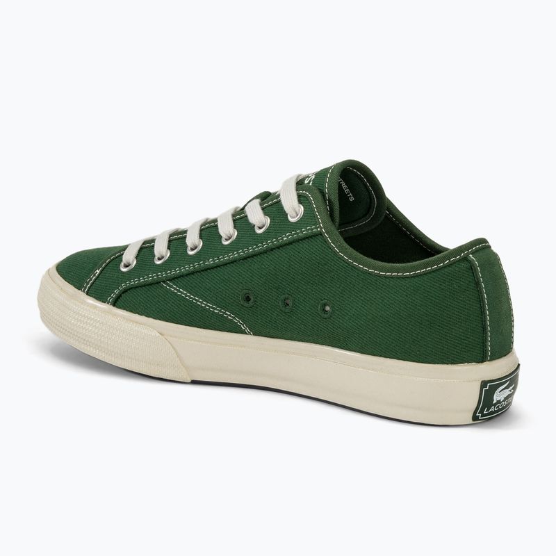 Scarpe Lacoste uomo 47CMA0005 verde/bianco sporco 3