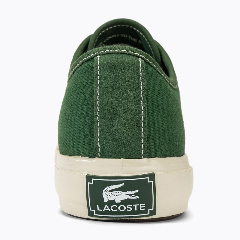 Scarpe Lacoste uomo 47CMA0005 verde/bianco sporco 6