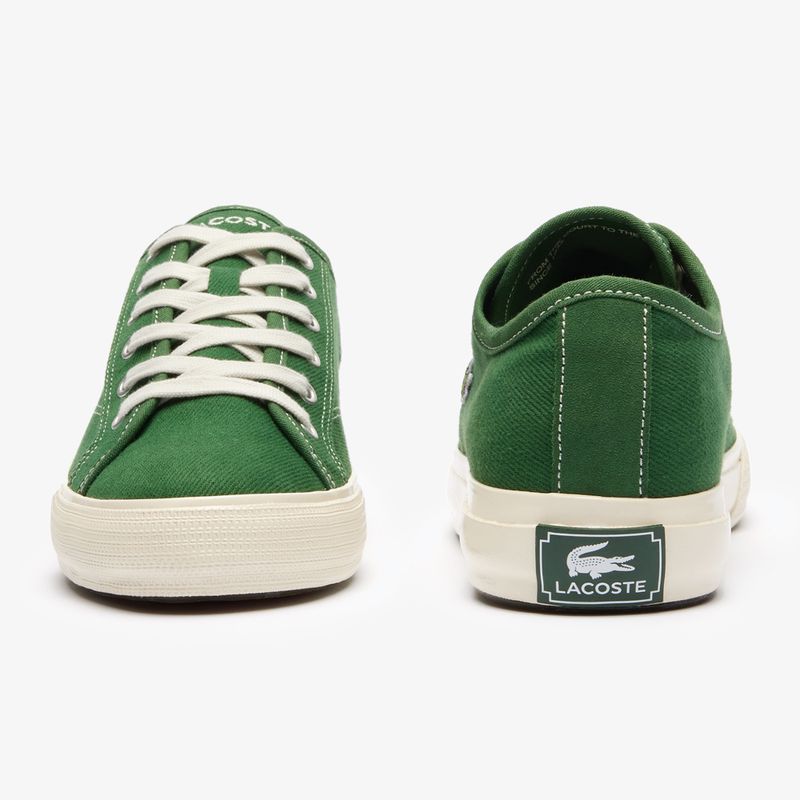 Scarpe Lacoste uomo 47CMA0005 verde/bianco sporco 10