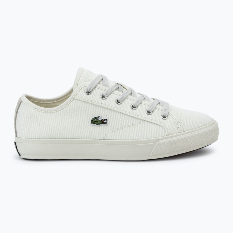Scarpe Lacoste uomo 47CMA0005 bianco sporco/bianco sporco 2