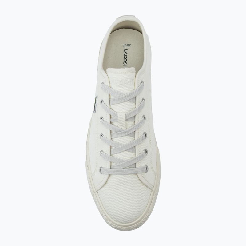 Scarpe Lacoste uomo 47CMA0005 bianco sporco/bianco sporco 5