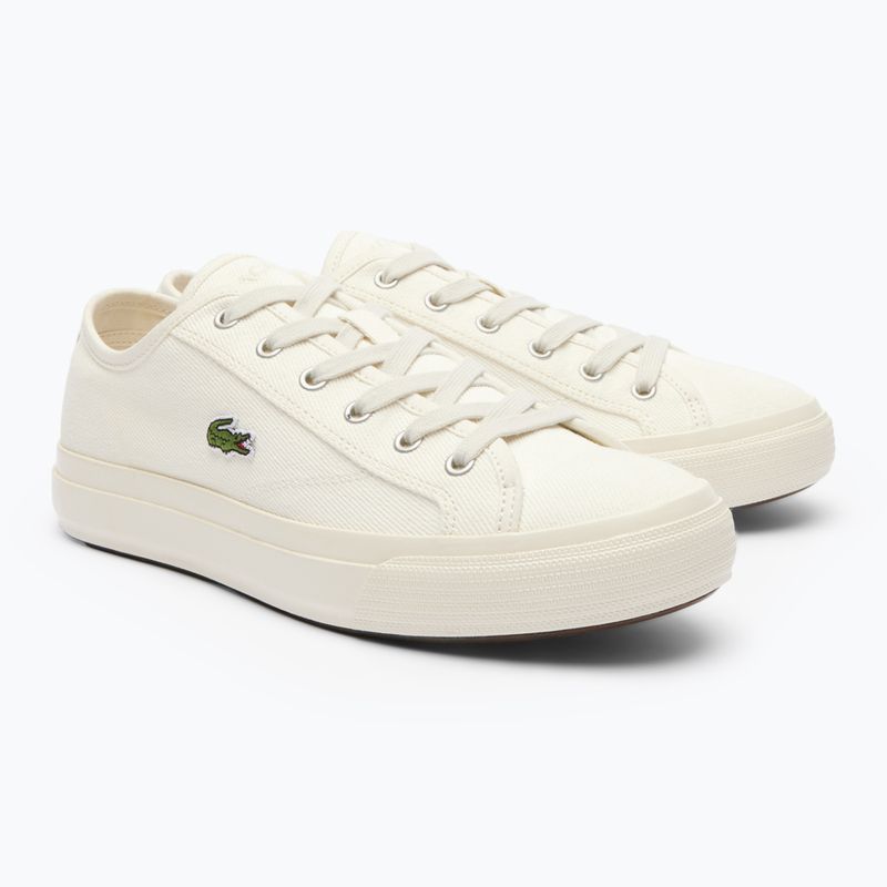 Scarpe Lacoste uomo 47CMA0005 bianco sporco/bianco sporco 8