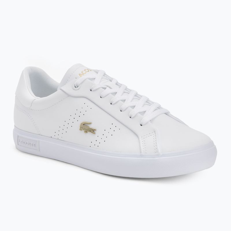 Scarpe Lacoste donna 47SFA0072 bianco/oro