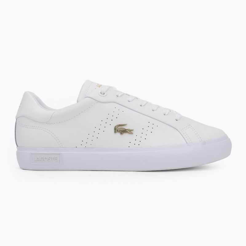 Scarpe Lacoste donna 47SFA0072 bianco/oro 2
