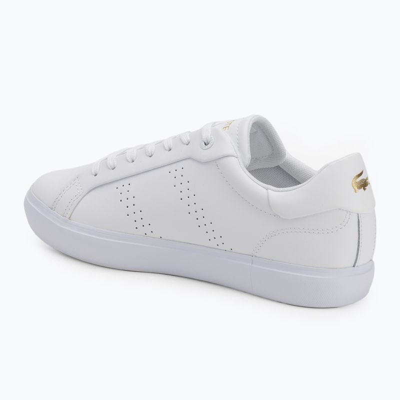 Scarpe Lacoste donna 47SFA0072 bianco/oro 3