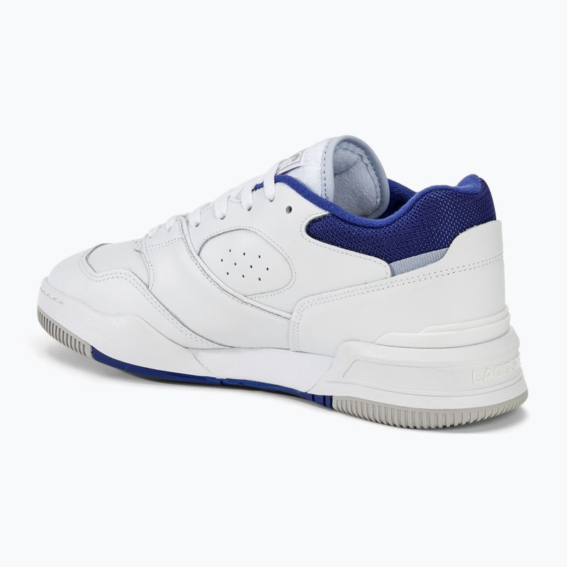 Scarpe Lacoste uomo 47SMA0061 bianco / blu 3