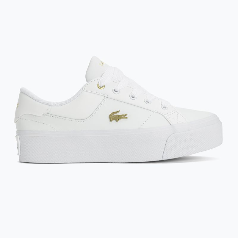 Scarpe Lacoste donna 47CFA0005 bianco/oro 2