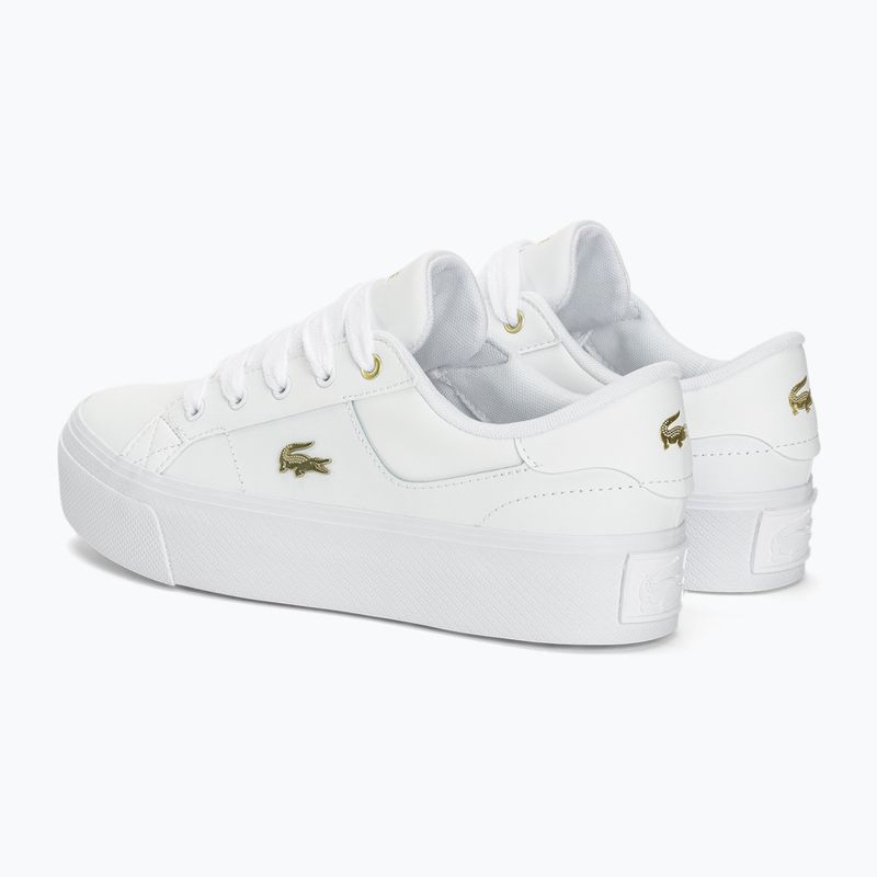 Scarpe Lacoste donna 47CFA0005 bianco/oro 3