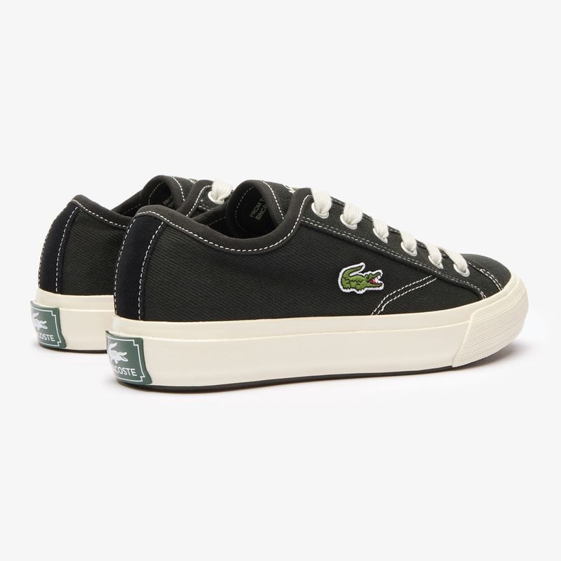 Scarpe Lacoste donna 47CFA0006 nero / bianco sporco 11