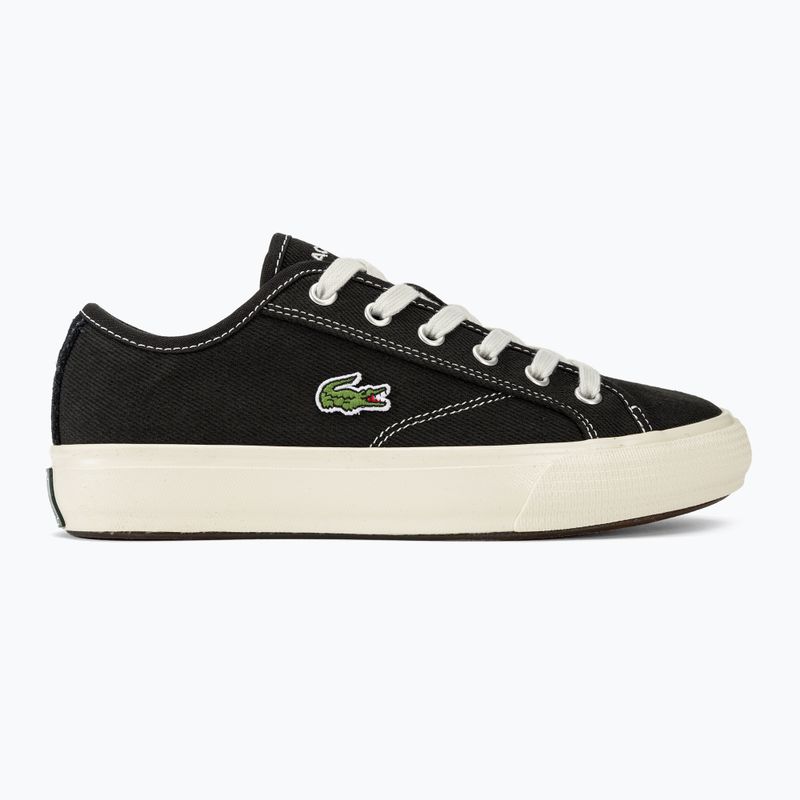 Scarpe Lacoste donna 47CFA0006 nero / bianco sporco 2