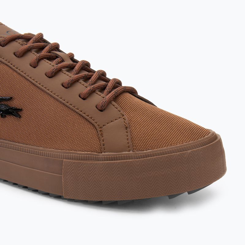 Scarpe Lacoste da uomo 48SMA003 marrone/marrone 7