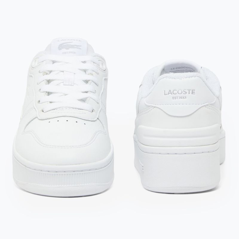 Scarpe Lacoste donna T-Clip Platform bianco 4