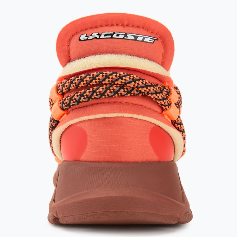 Scarpe Lacoste uomo L003 Active Runway arancio/marrone 6