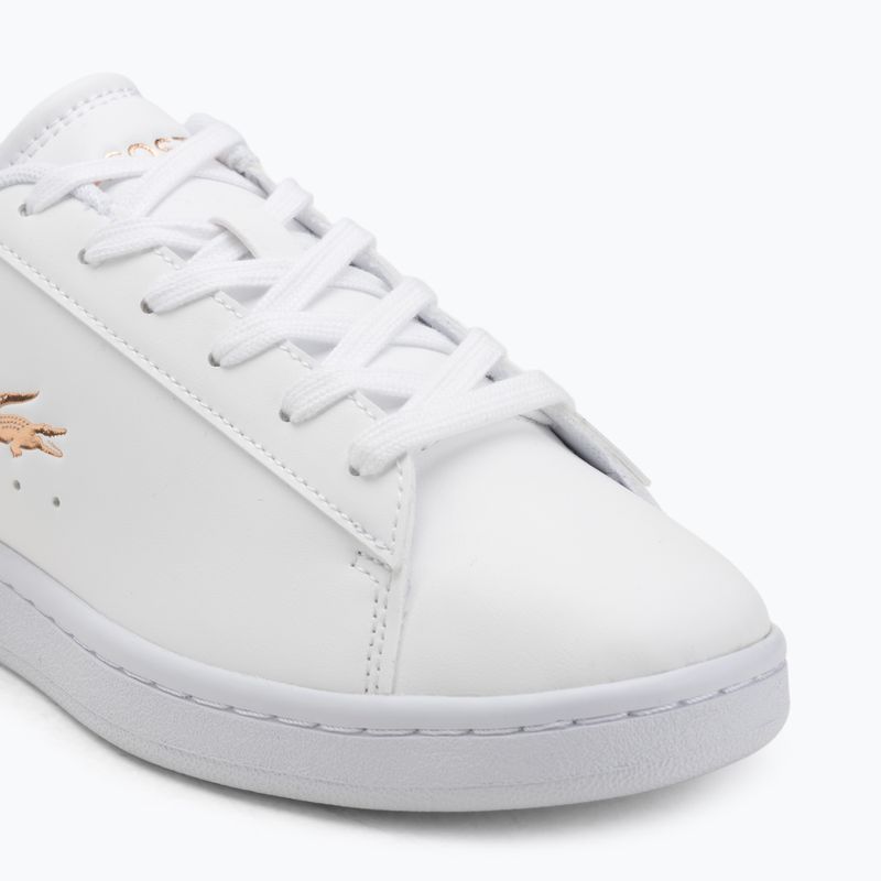 Scarpe per bambini Lacoste Carnaby Jr white/light pink 7