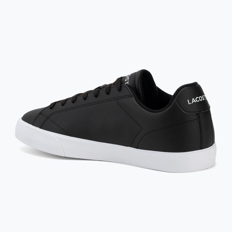 Scarpe da uomo Lacoste Lerond Set black/white 3