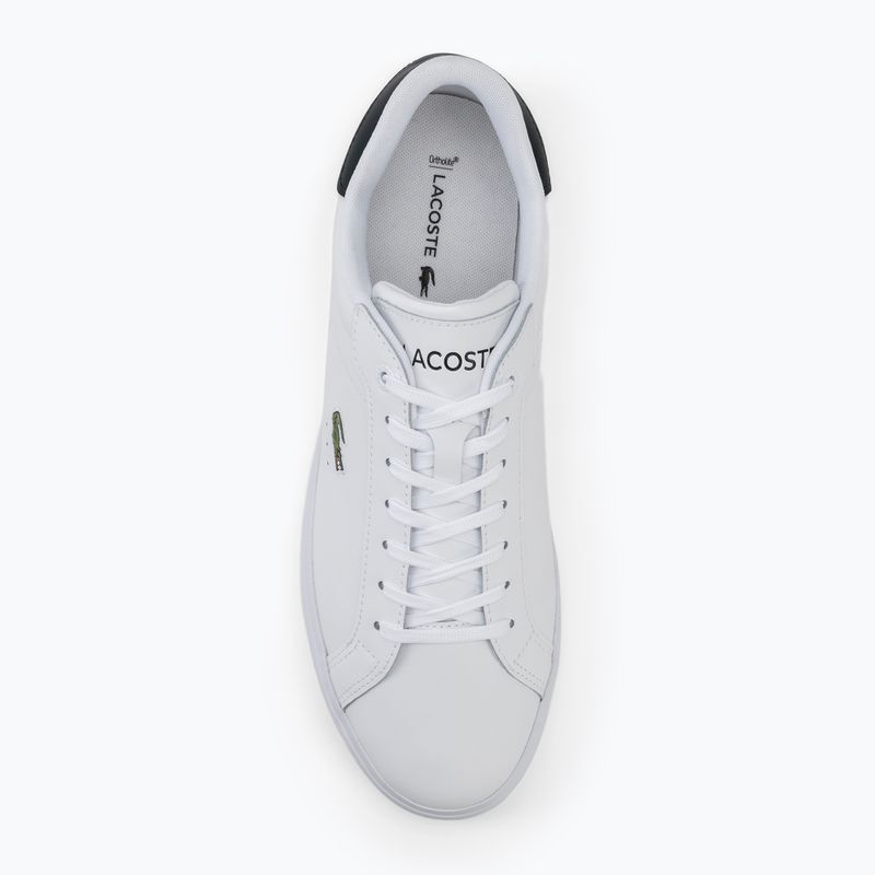Scarpe da uomo Lacoste Powercourt white/dark green 5