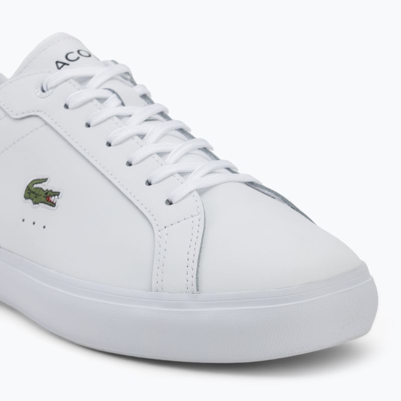 Scarpe da uomo Lacoste Powercourt white/dark green 7