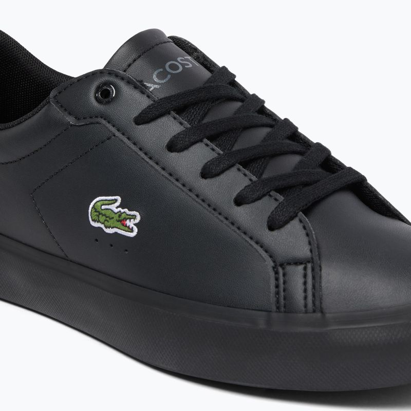 Scarpe per bambini Lacoste Powercourt black/black 7