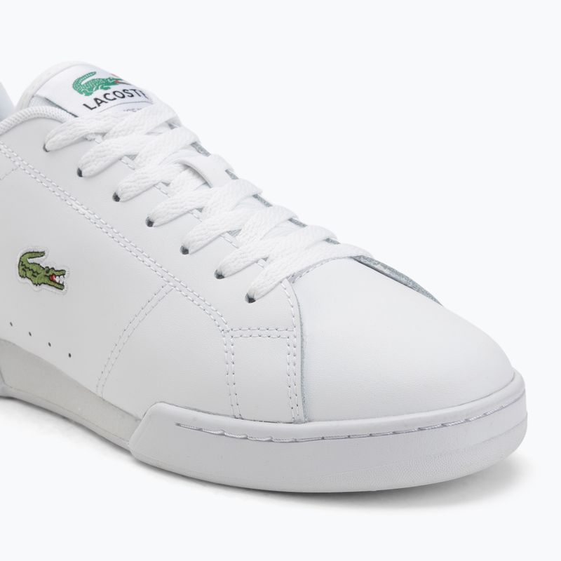 Scarpe da uomo Lacoste Carnaby Cup white/white 7