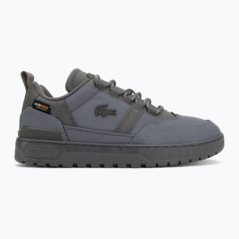 Scarpe da uomo Lacoste T-Clip Winter dark grey/dark grey 2