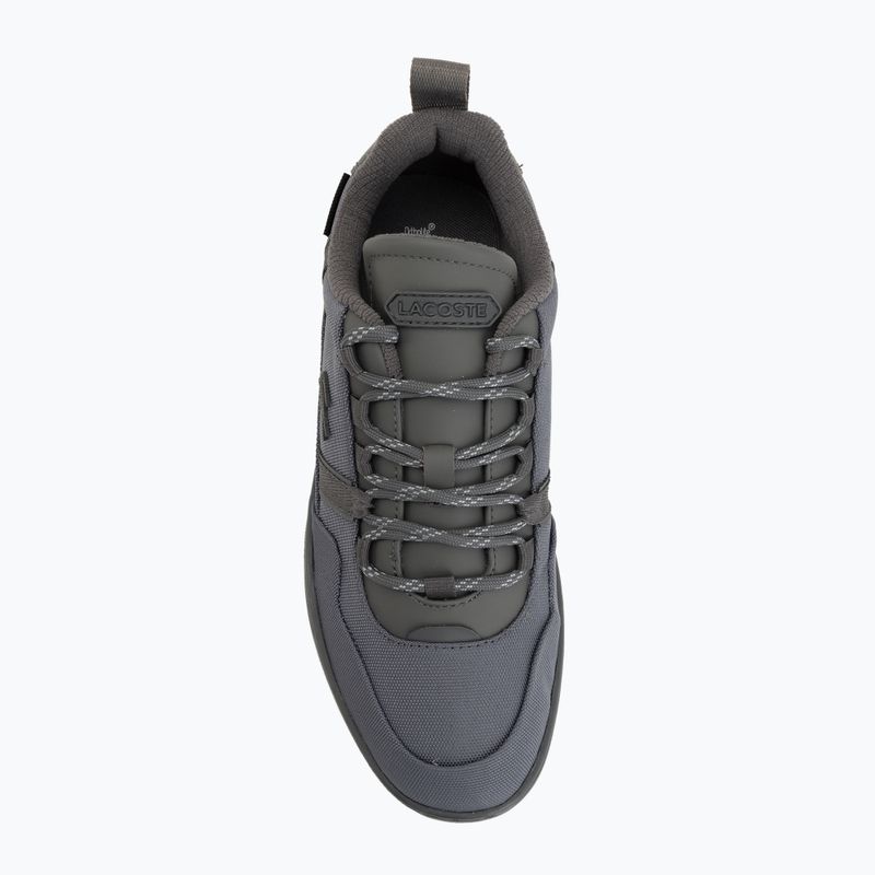 Scarpe da uomo Lacoste T-Clip Winter dark grey/dark grey 5