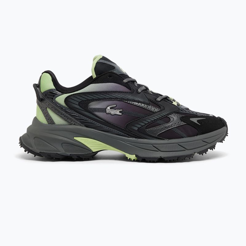 Scarpe da uomo Lacoste 50SMA0201 black/light green 8