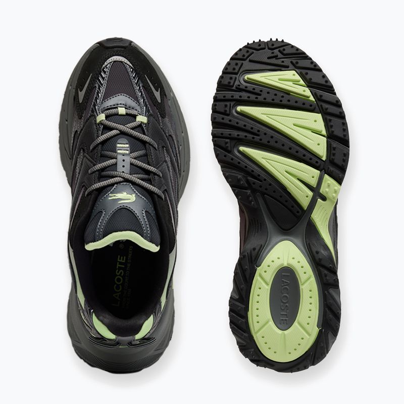Scarpe da uomo Lacoste 50SMA0201 black/light green 12
