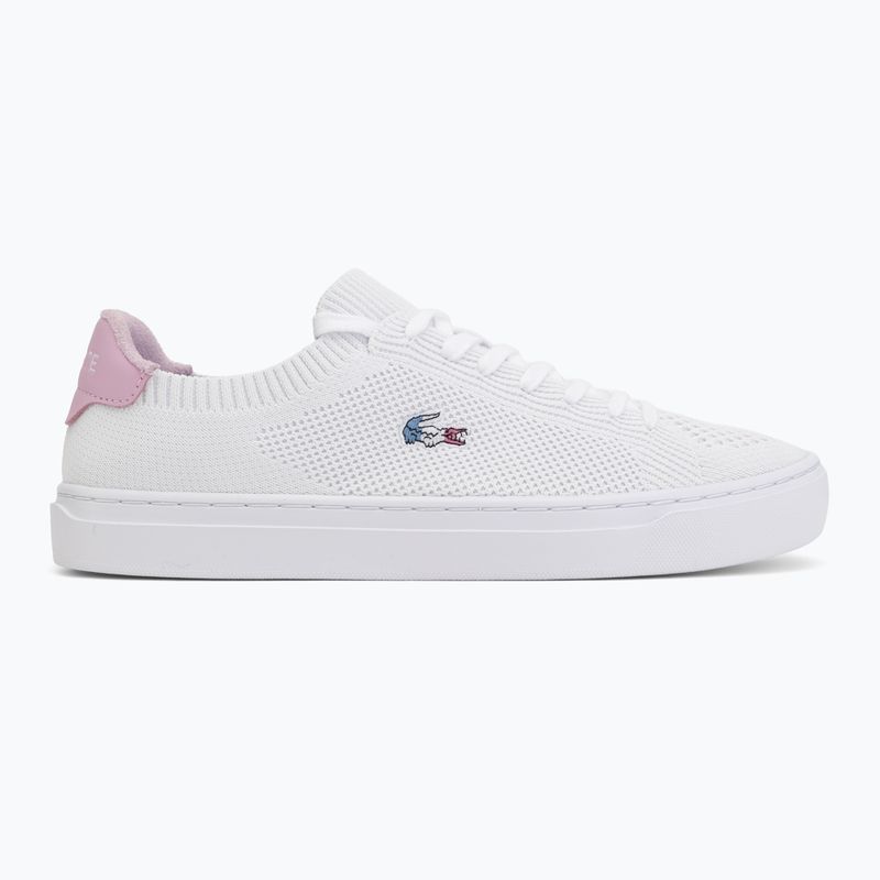 Scarpe da donna Lacoste La Piquee 2.0 white/light pink 2