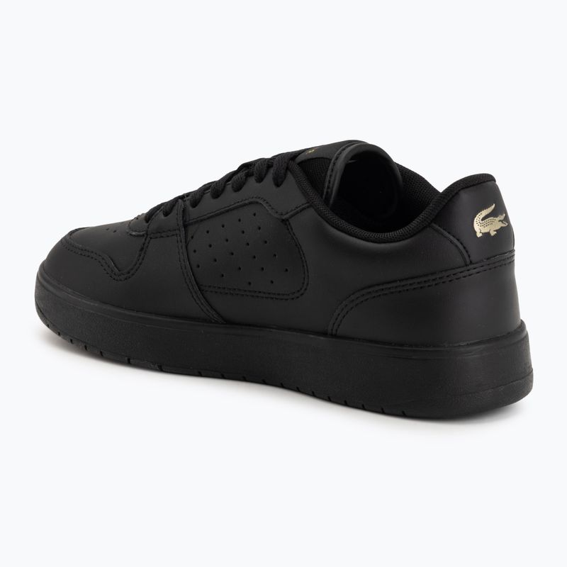 Scarpe da donna Lacoste Court Ace Leather black/gold 3