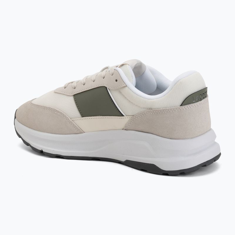 Scarpe da uomo Lacoste Run Set Cgr Bar off white/khaki 3