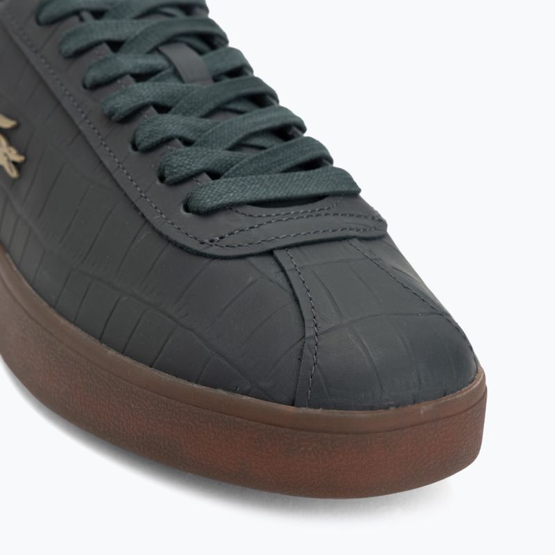 Scarpe da uomo Lacoste Baseshot dark green/gum 7