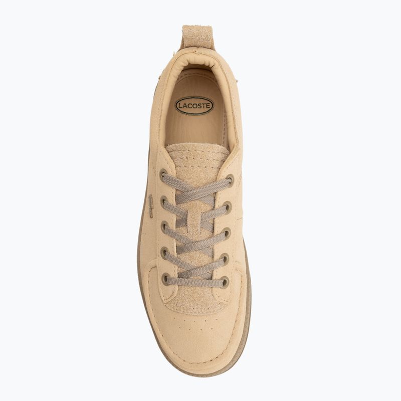 Scarpe da uomo Lacoste Umpire natural/light brown 5