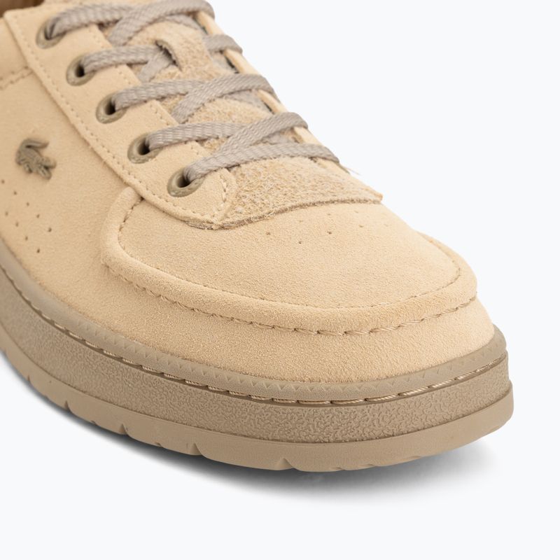 Scarpe da uomo Lacoste Umpire natural/light brown 7