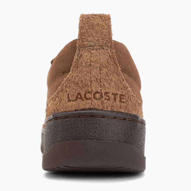 Scarpe da uomo Lacoste Umpire dark brown/dark brown 6