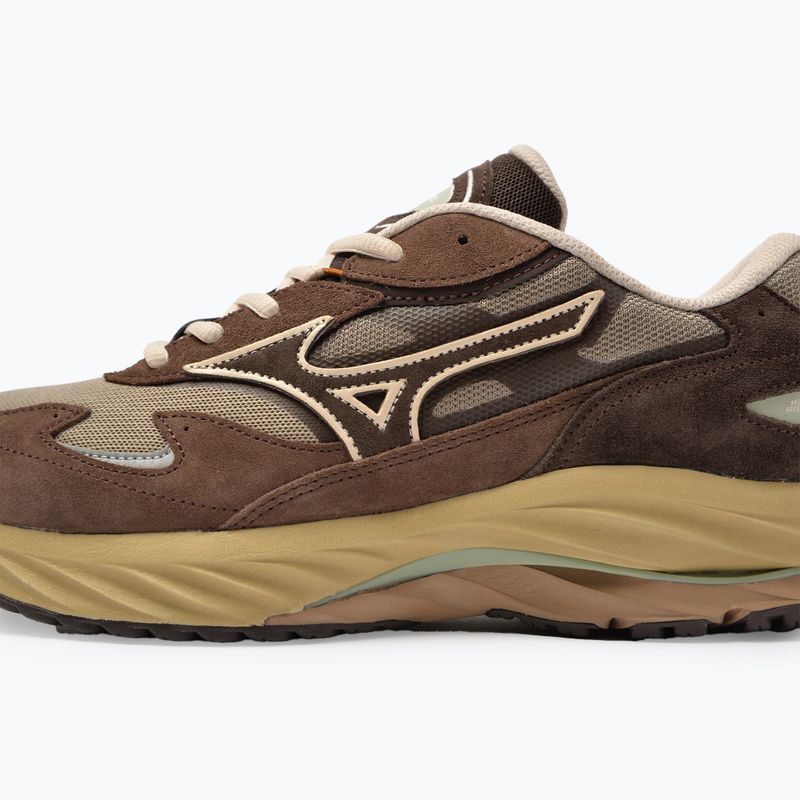 Scarpa Mizuno Wave Rider Βeta vintage cachi/sabbia estiva/caffè colorato 11