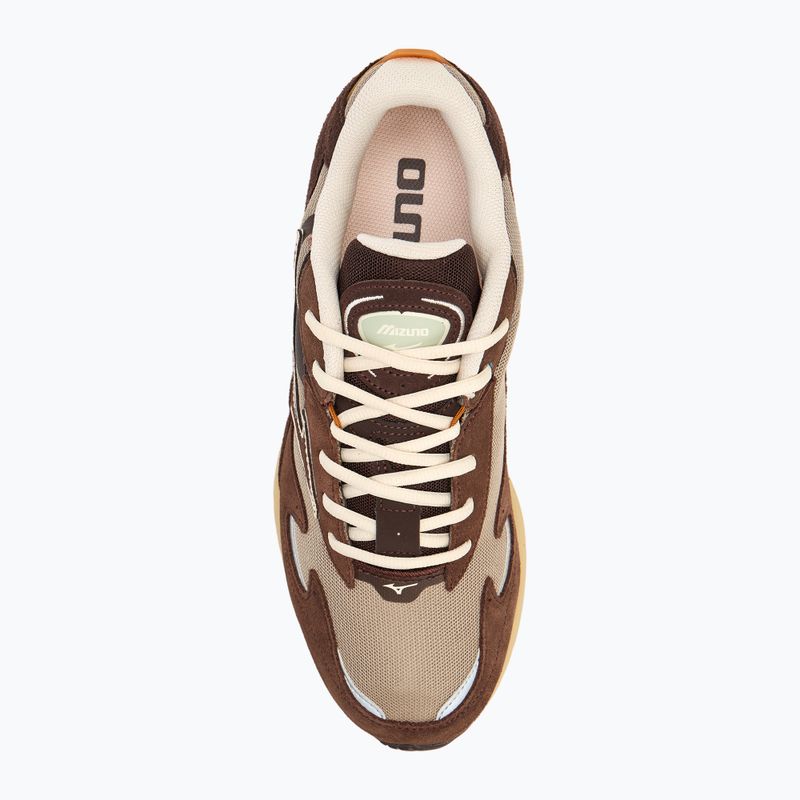 Scarpa Mizuno Wave Rider Βeta vintage cachi/sabbia estiva/caffè colorato 5