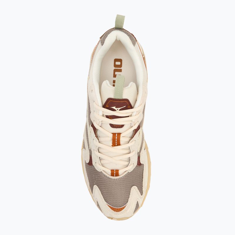 Scarpe Mizuno Wave Rider 10 Premium vinage kaki/sabbia estiva/pumpkin spice 5