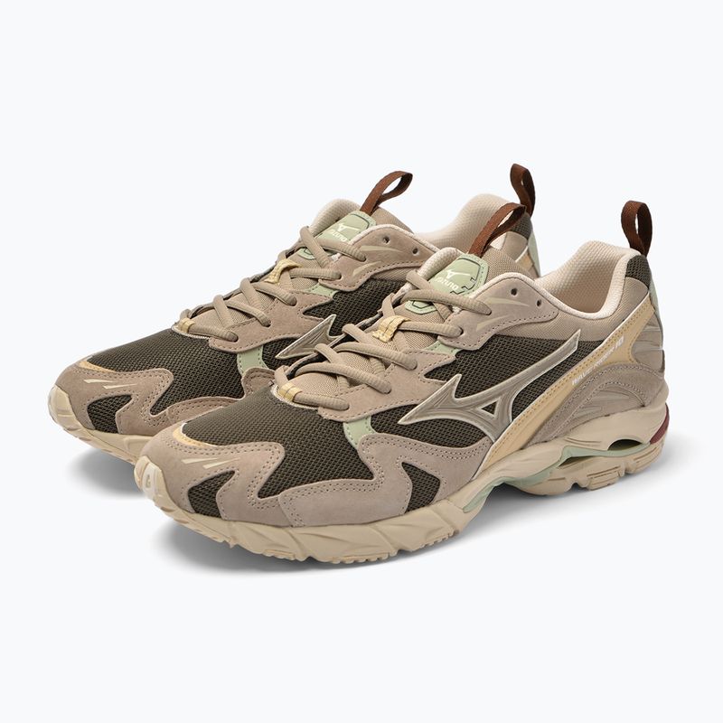 Mizuno Wave Rider 10 Premium beluga/vintage cachi/mojave scarpe da deserto 10