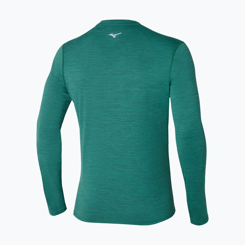 Mizuno Impulse Core Tee evergreen Longsleeve da uomo 2