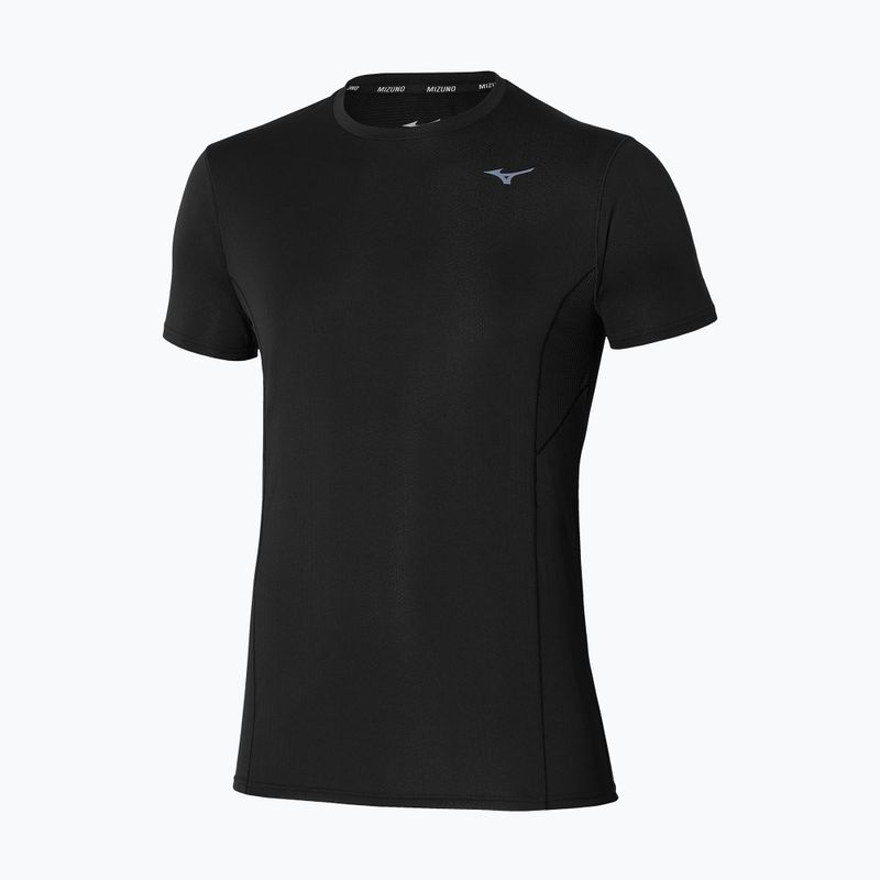 Maglietta da corsa da uomo Mizuno DryAeroFlow Tee nero