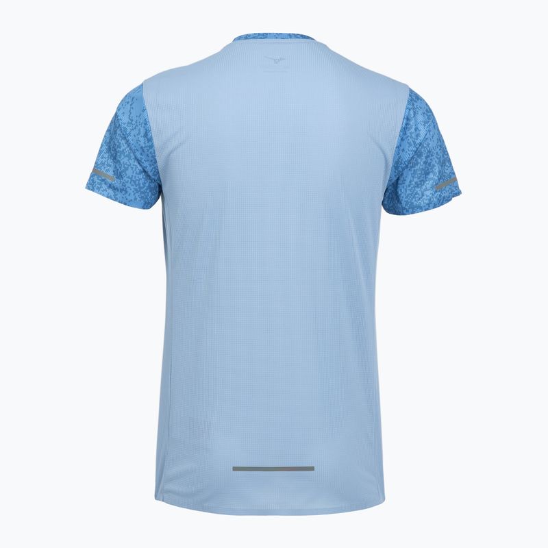 Maglietta da corsa donna Mizuno Premium Aero Tee parisian blue 2