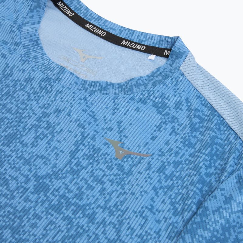 Maglietta da corsa donna Mizuno Premium Aero Tee parisian blue 3