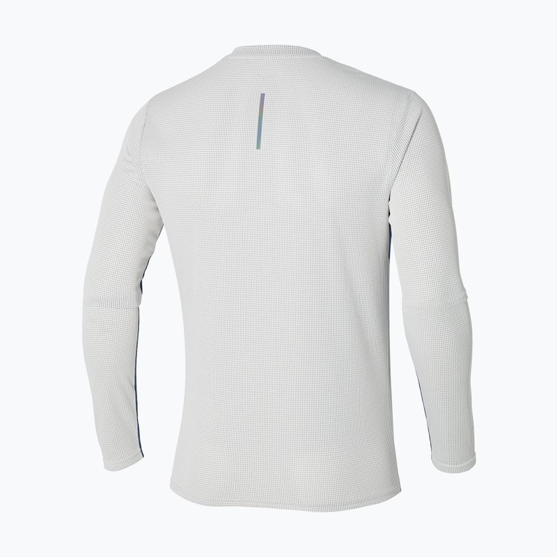 Uomo running Longsleeve Mizuno Dryaeroflow Half Zip nimbus cloud 2