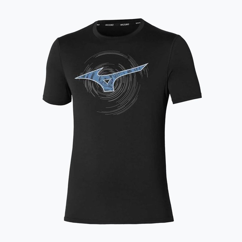 Maglietta da corsa da uomo Mizuno Core RB Tee nero