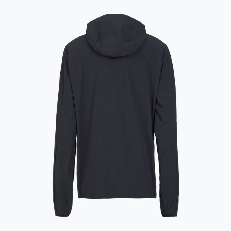 Giacca da tennis da donna Mizuno Mugen con cappuccio nero 2
